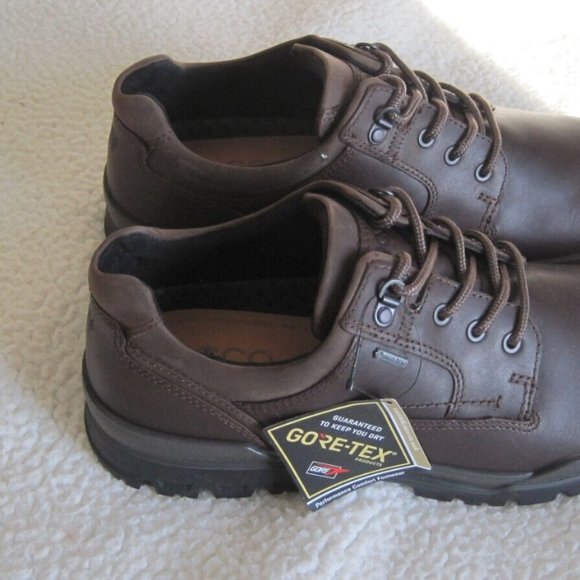 NEW IN BOX ECCO Track 6 GORETEX Men Low Boots Brown/Coffee size EU43(US 9-9.5) main image 8